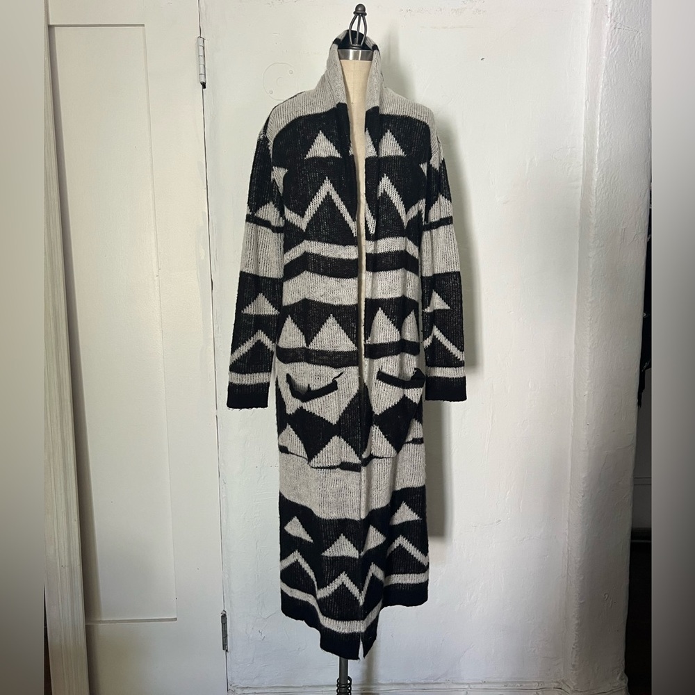Tribal Pattern Robe Jacket - image 1